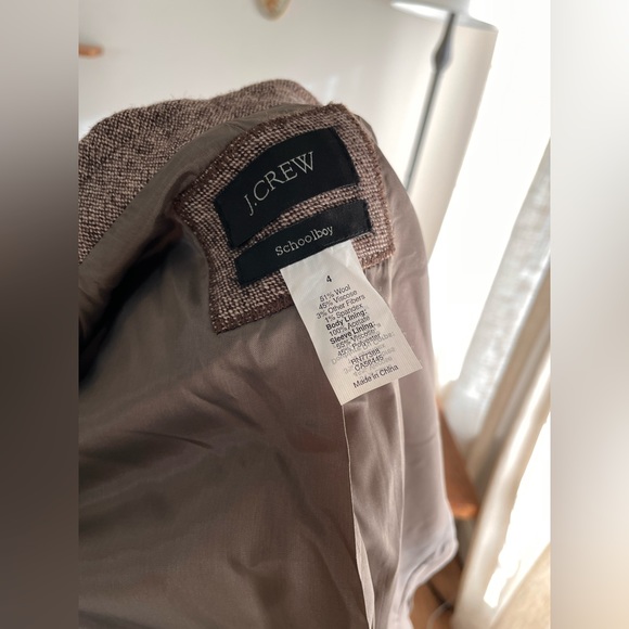 J.Crew Classic Wool Tweed Schoolboy Blazer - Picture 9 of 10